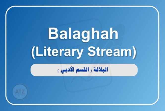 البلاغة القسم الأدبي انجلش